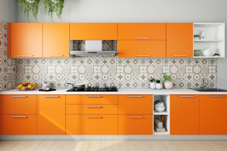 Straight Kitchen